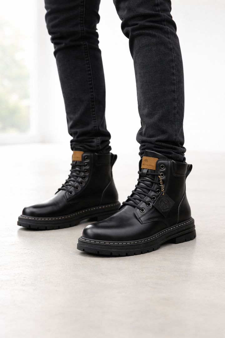 Bottes pour hommes de style urbain et de conception robuste - Kvarnig