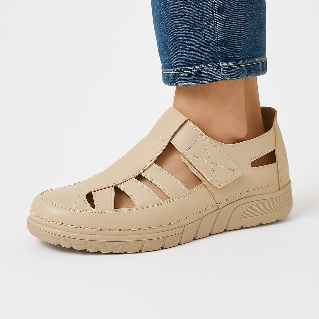 Sandales orthopédiques en cuir pour femmes - Lander