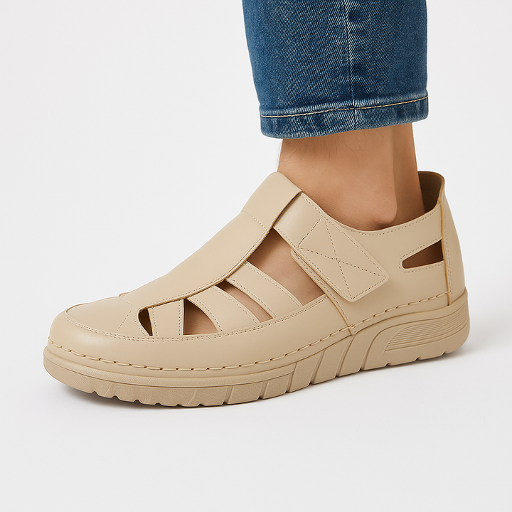 Sandales orthopédiques en cuir pour femmes - Lander