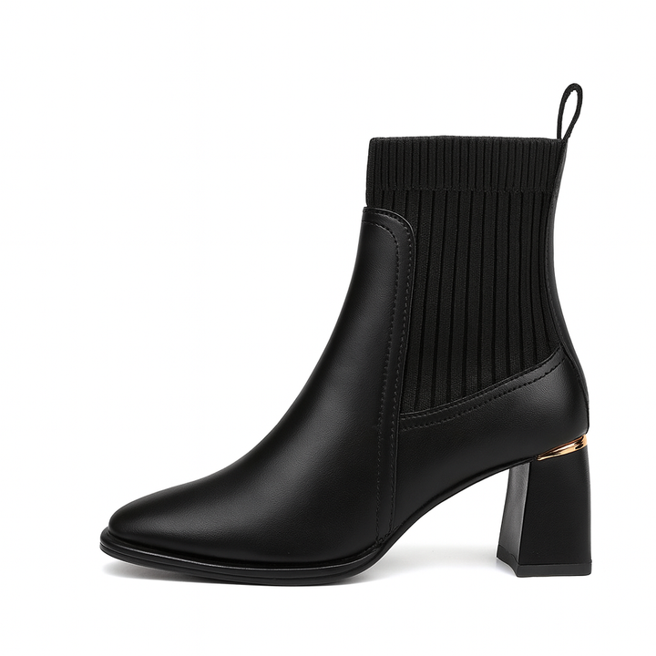 Bottines à talons larges et élastiques - Erendira