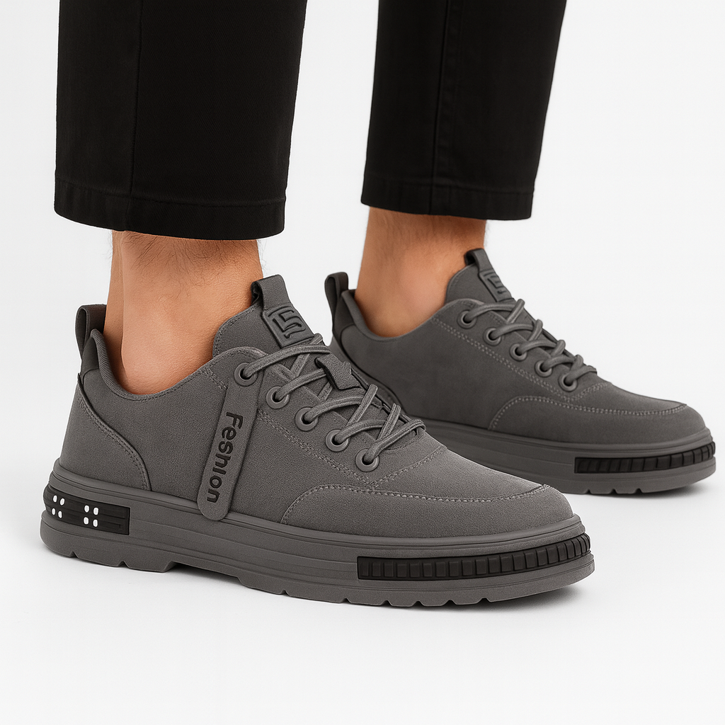 Chaussons en daim synthétique pour hommes - Mardon