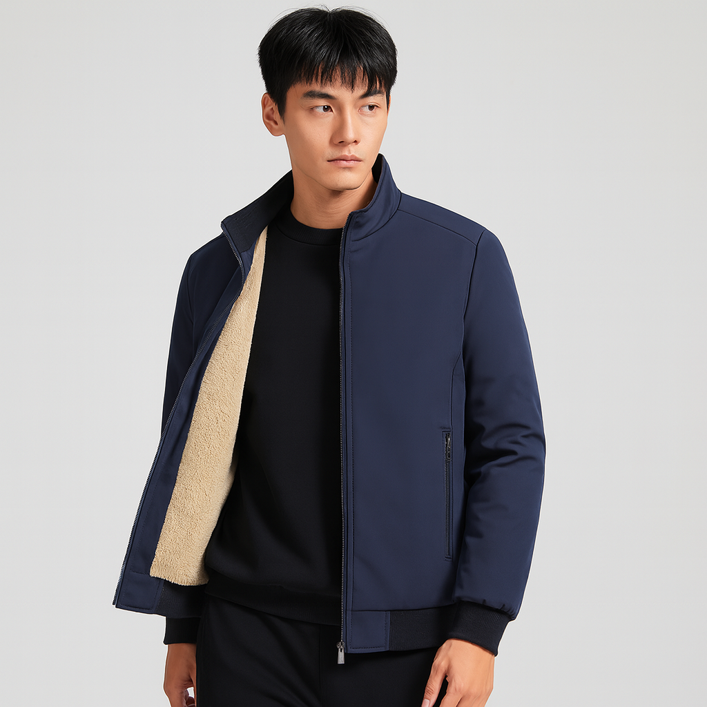 Veste intérieure en polaire avec fermeture éclair pour hommes - Boaz