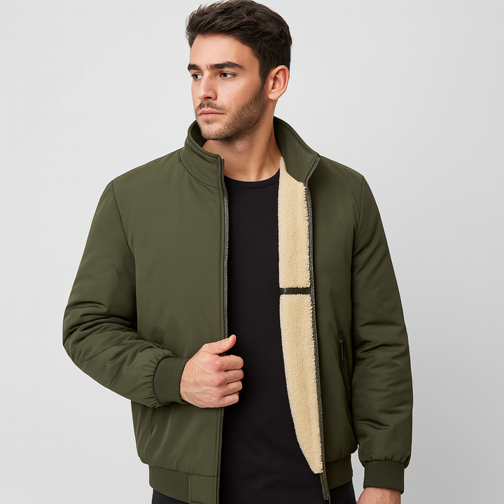 Veste intérieure en polaire avec fermeture éclair pour hommes - Boaz
