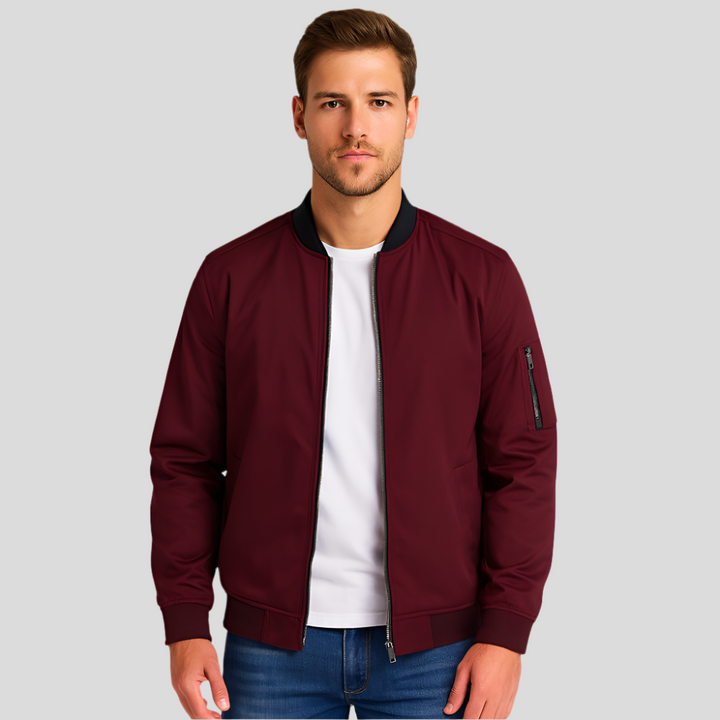Blouson bombardier minimaliste pour hommes - Ken