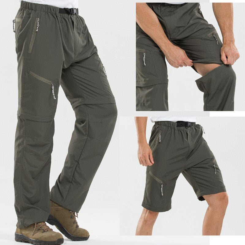 Robuste pantalon outdoor 2 en 1 pour hommes