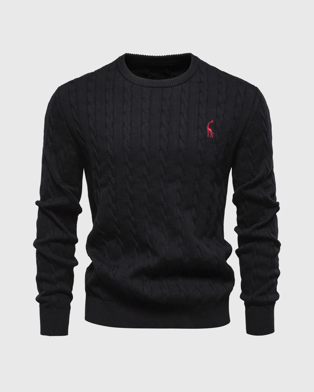 Pull en tricot tressé pour hommes - Lioren