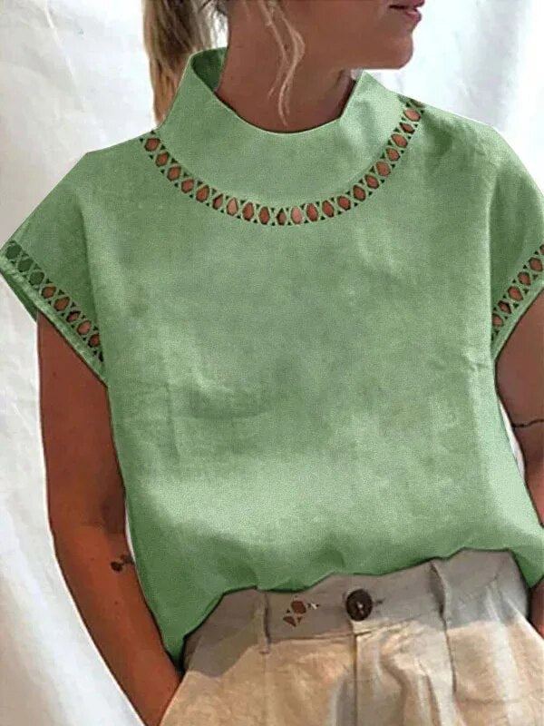 Marieky - Blouse vintage décontractée pour femme