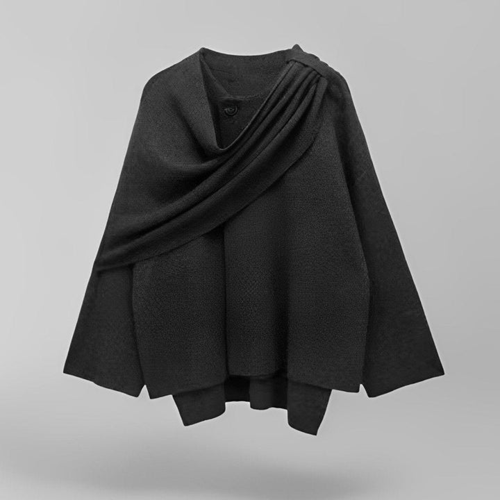 Cape femme élégante, coupe moderne, tissu doux - Doriane