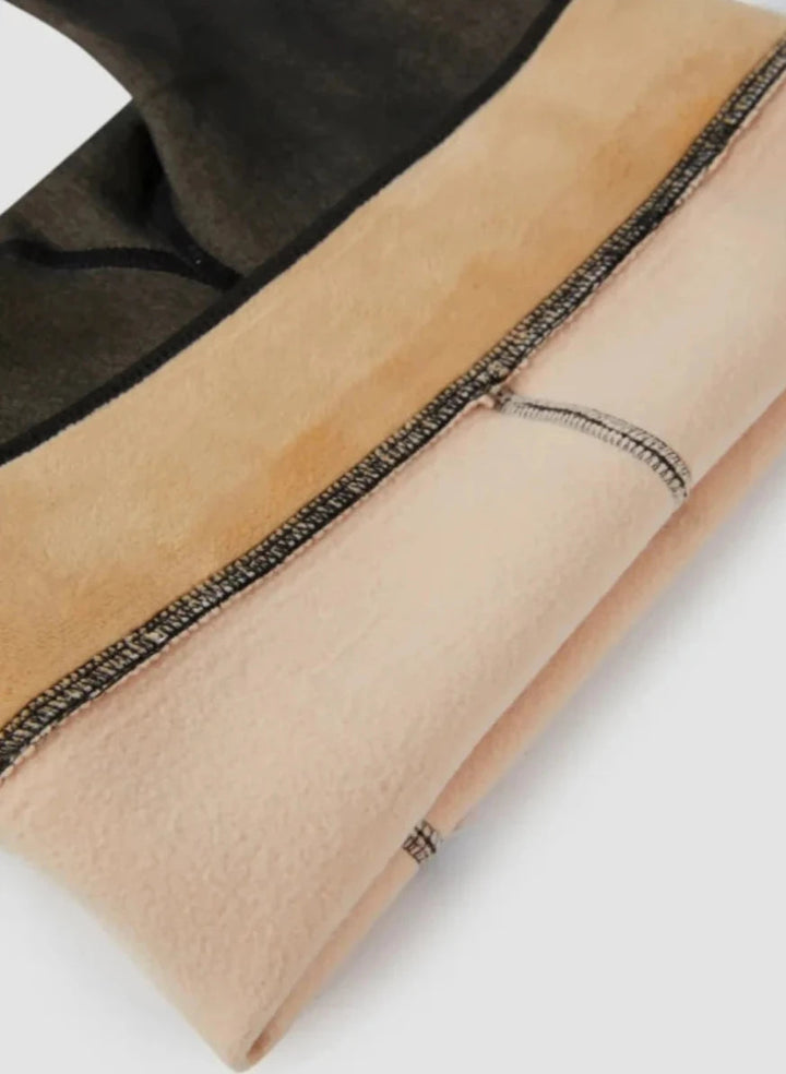 Collant thermique ajusté pour femmes avec doublure en polaire - Delphine