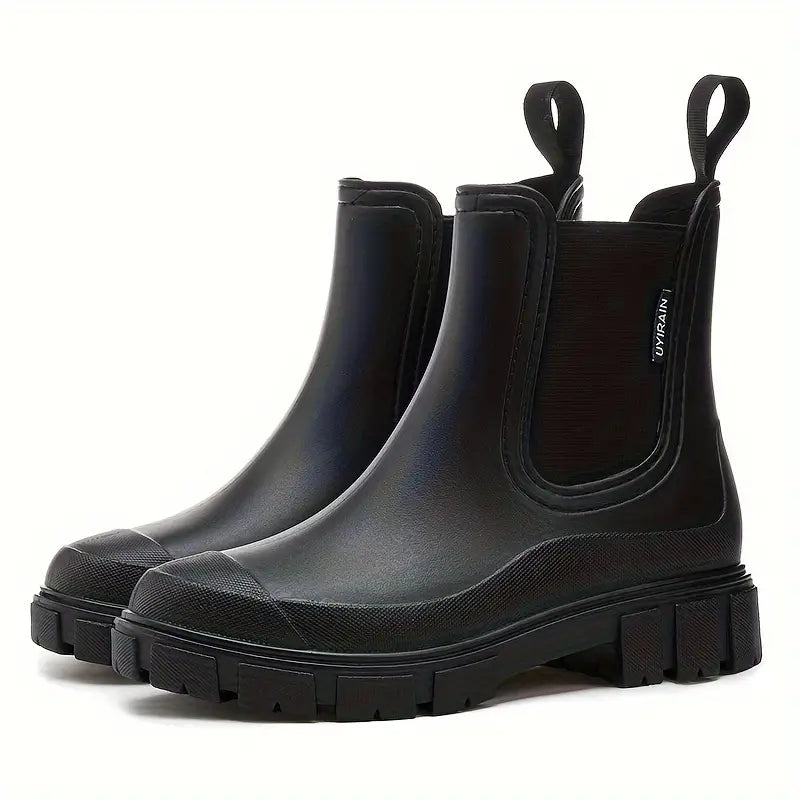 Bottes pour femmes imperméables à semelle épaisse - Pamela
