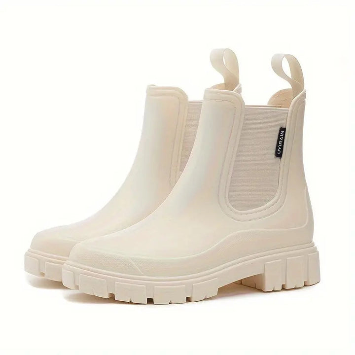 Bottes pour femmes imperméables à semelle épaisse - Pamela