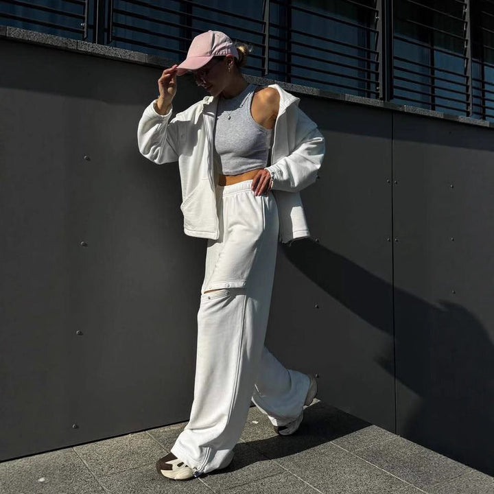Ensemble de vêtements d'intérieur pour femmes avec capuche - Maribel