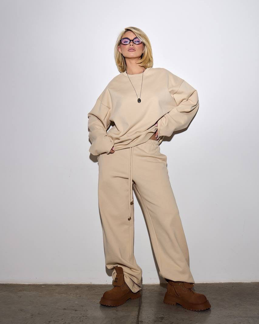 Ensemble en maille douce pour femme - Aurelie