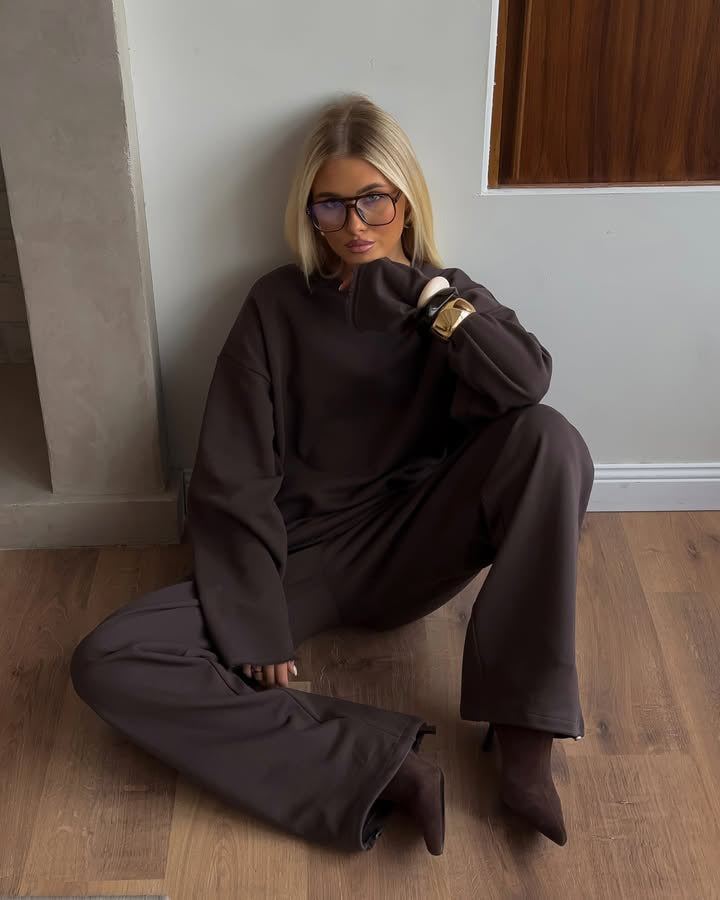 Ensemble en maille douce pour femme - Aurelie