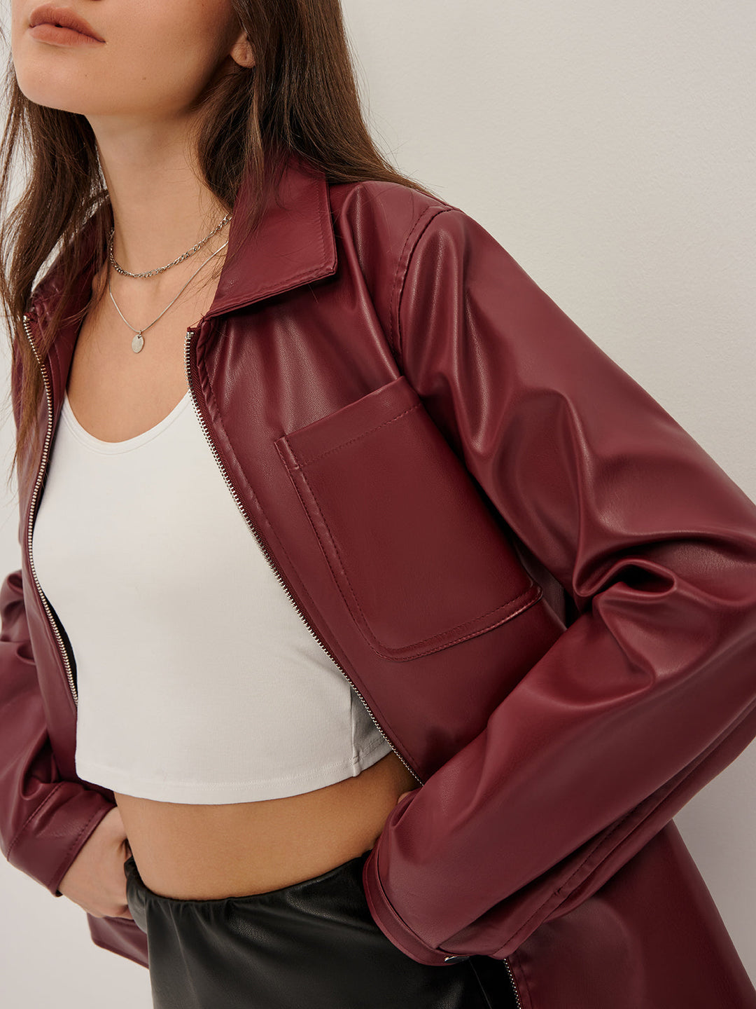 Veste zippée élégante pour femme - Carolina