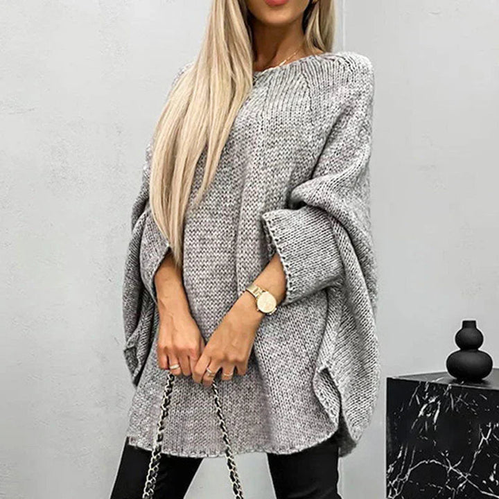 Pull oversize à grosses mailles pour femmes - Freja