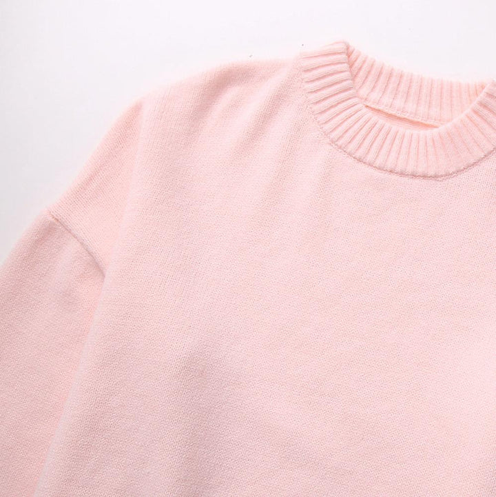 Pull surdimensionné en tricot doux pour femmes, style décontracté - Karina