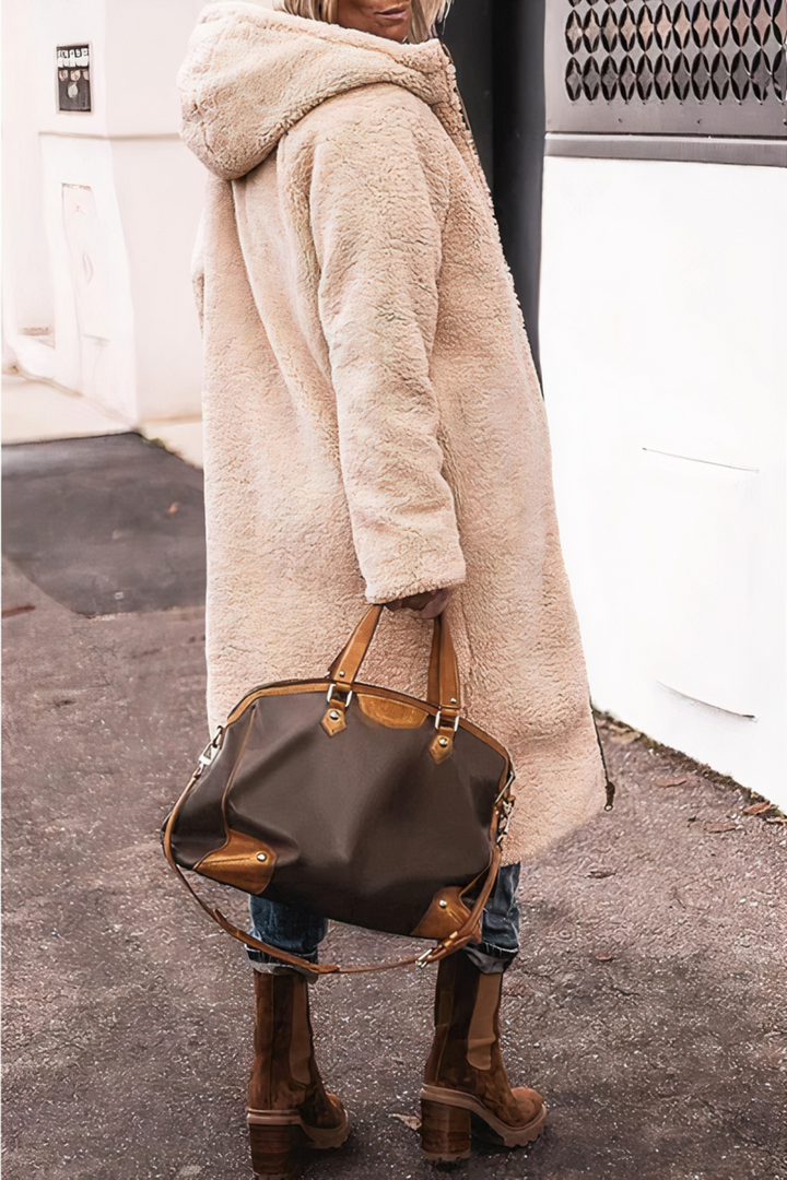 Manteau long matelassé avec doublure intérieure chaude - Greta
