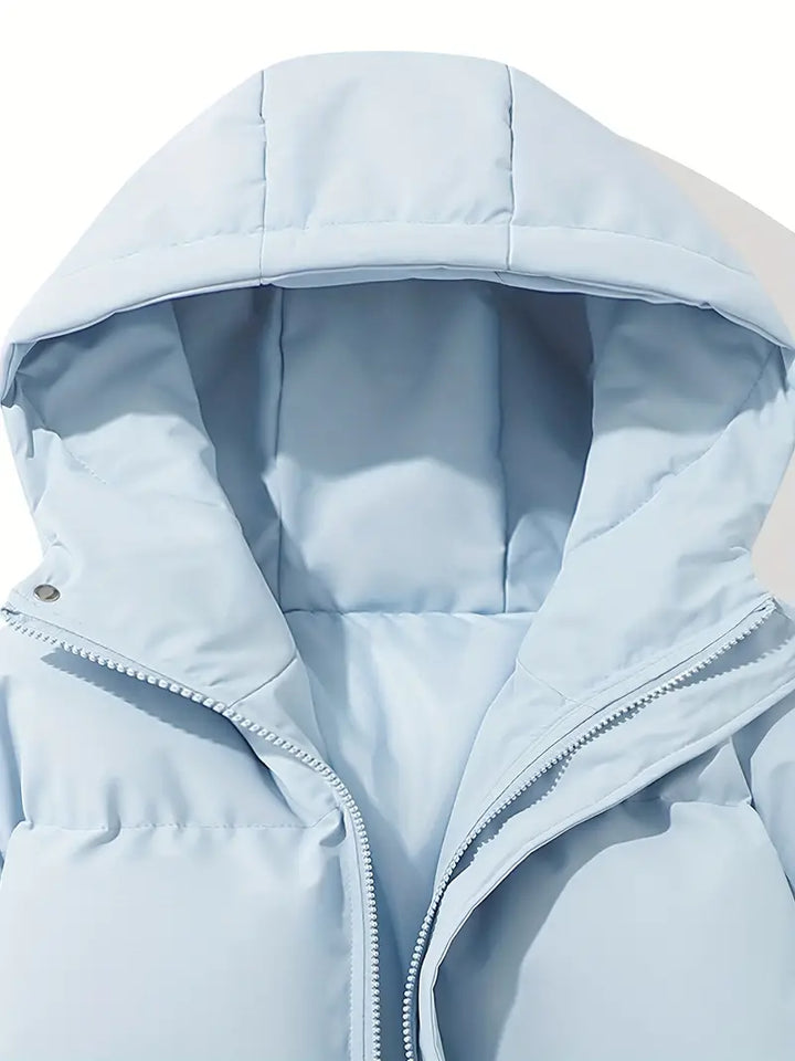 Veste courte matelassée avec capuche - Stilla