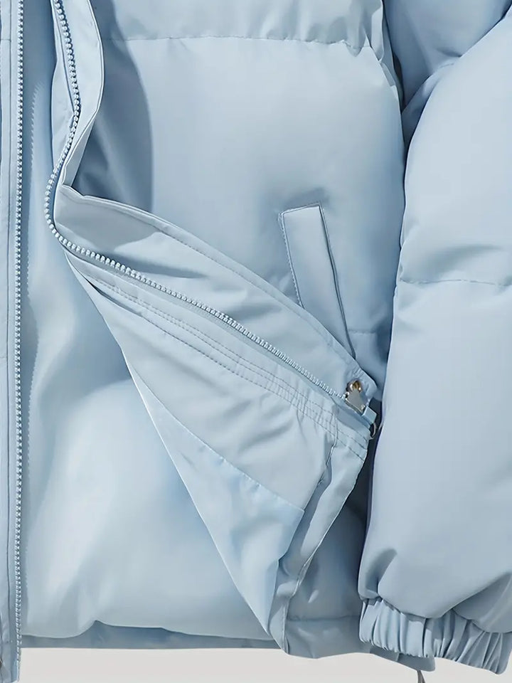 Veste courte matelassée avec capuche - Stilla