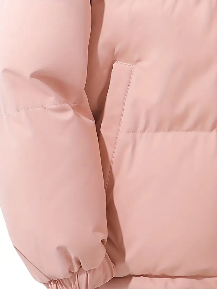 Veste courte matelassée avec capuche - Stilla
