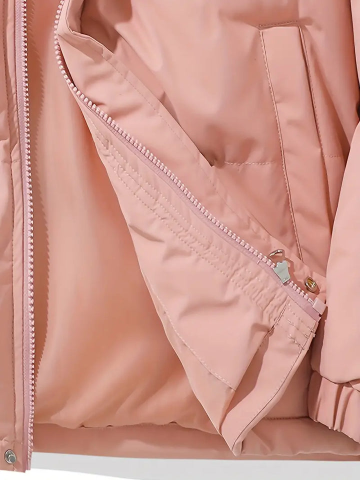 Veste courte matelassée avec capuche - Stilla