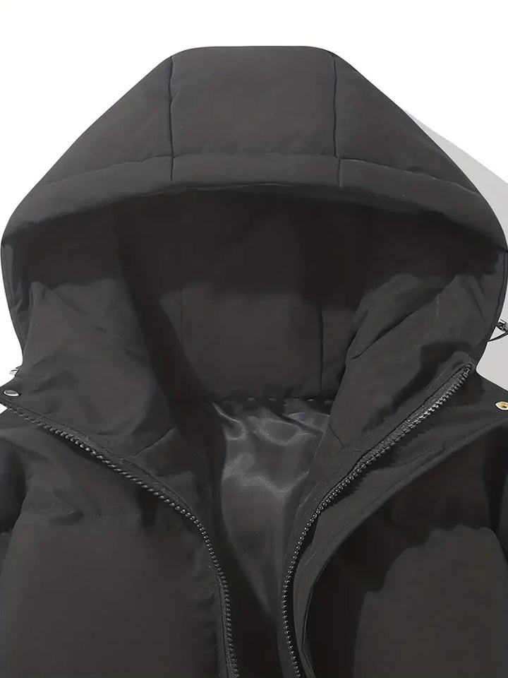 Veste courte matelassée avec capuche - Stilla