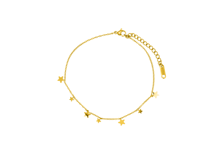 Starly Anklet 14K plaqué or