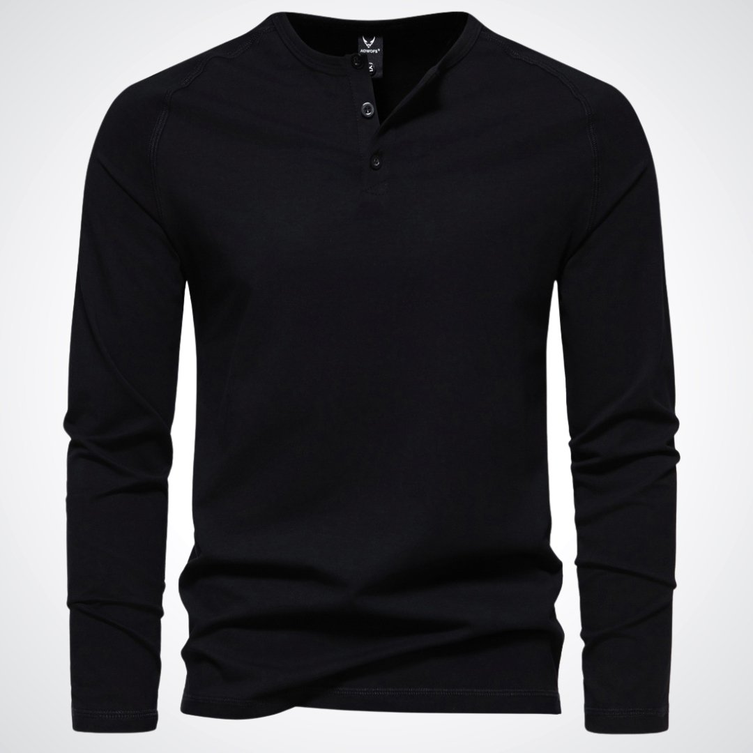 Pull classique à manches longues pour hommes