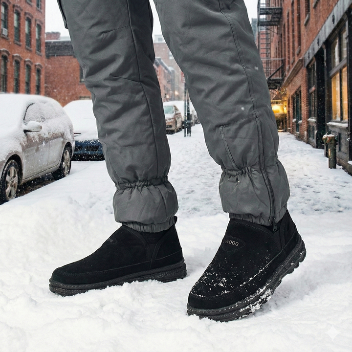 Chaussures d'hiver pour hommes avec polaire thermique - Zoryen