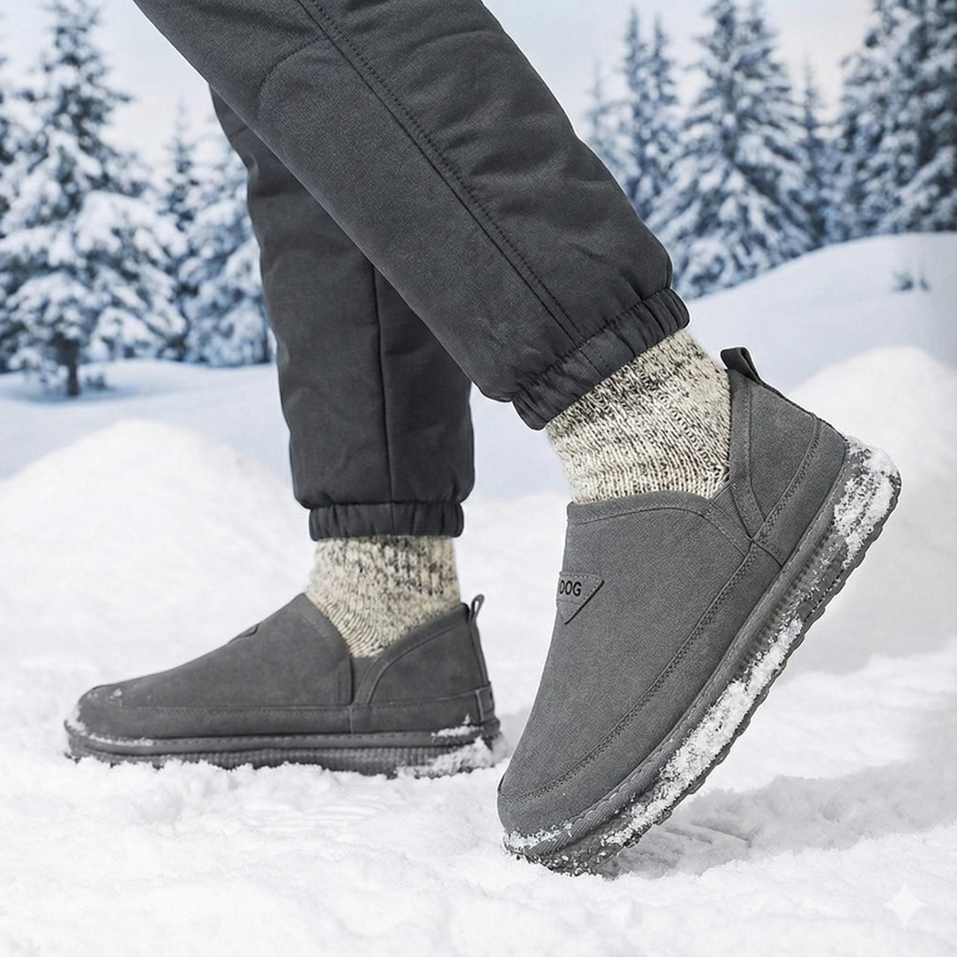 Chaussures d'hiver pour hommes avec polaire thermique - Zoryen