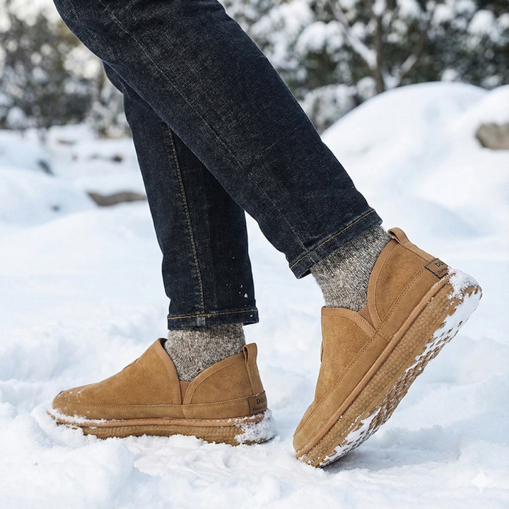 Chaussures d'hiver pour hommes avec polaire thermique - Zoryen