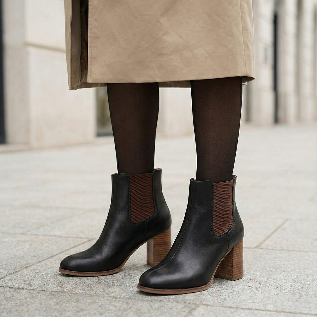 Bottines élastiques géométriques pour femmes - Rous