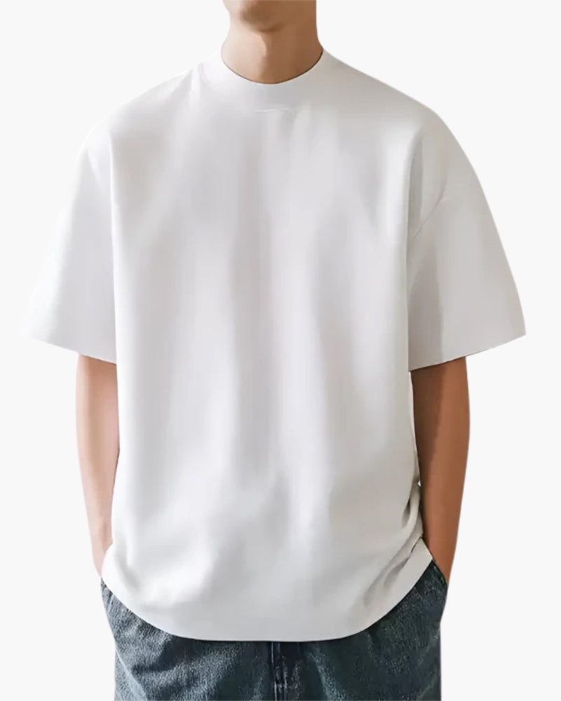 T-shirt manches courtes homme - Décontracté & col rond