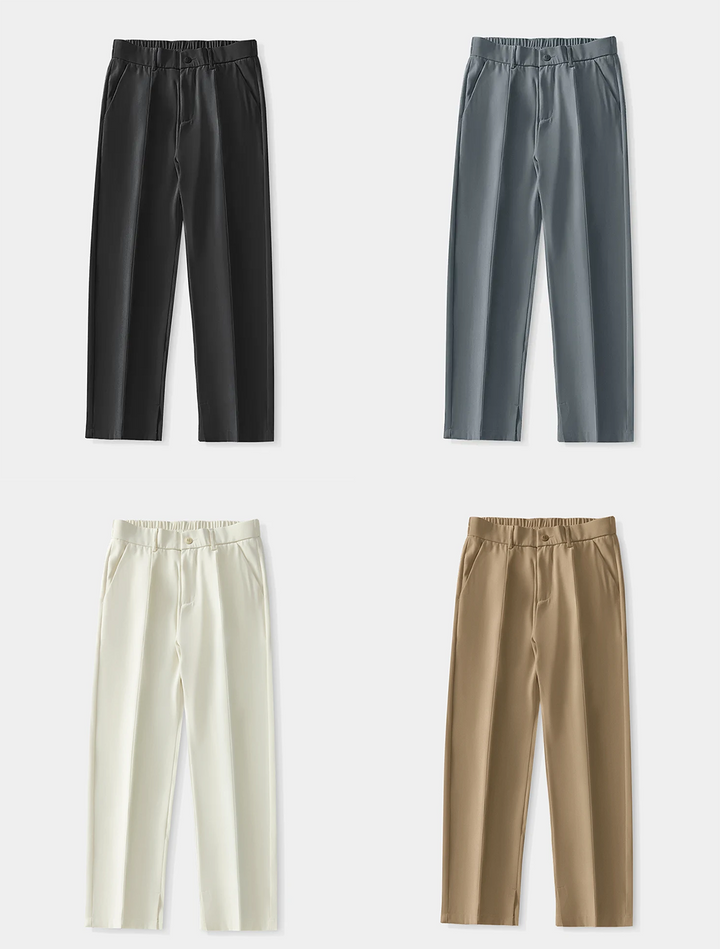 Pantalon à plis moderne