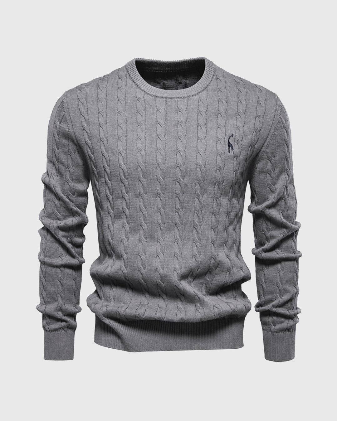 Pull en tricot tressé pour hommes - Lioren