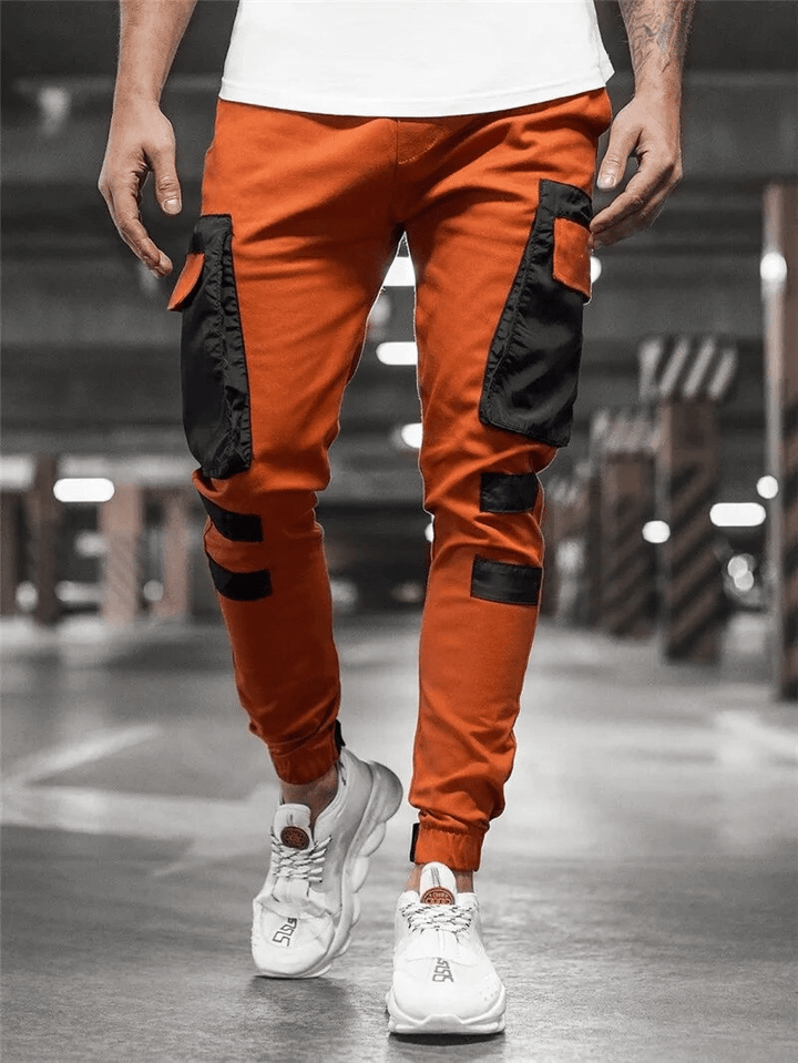 Pantalon de jogging avec poches cargo pour hommes - Raiden