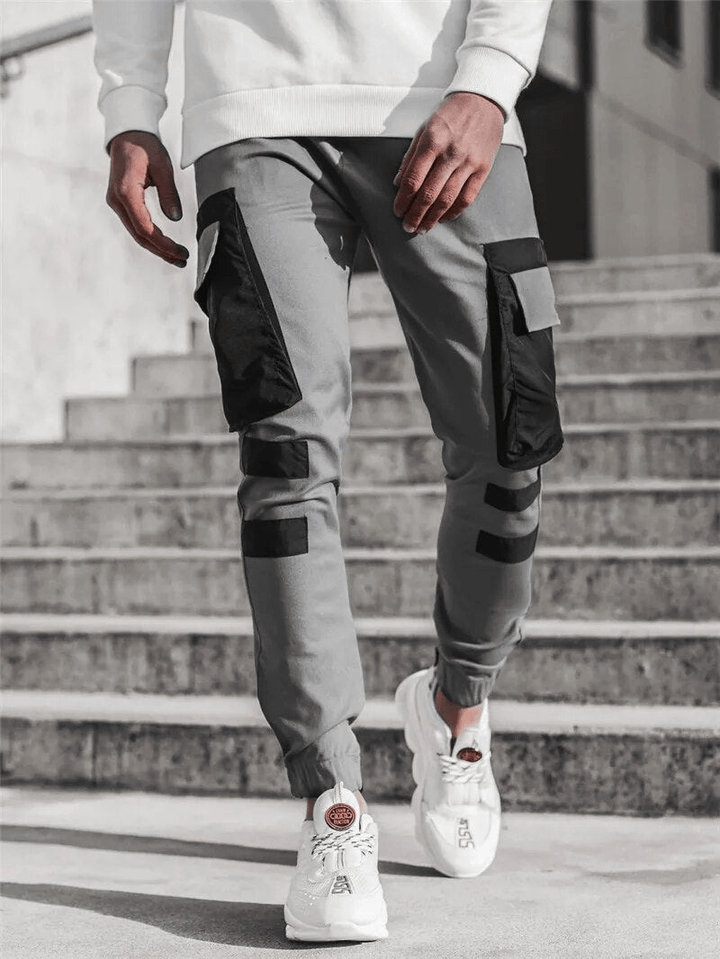 Pantalon de jogging avec poches cargo pour hommes - Raiden