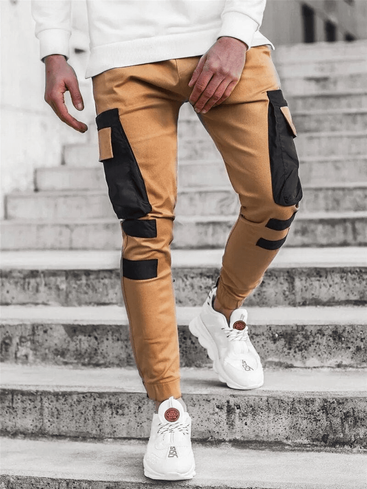Pantalon de jogging avec poches cargo pour hommes - Raiden