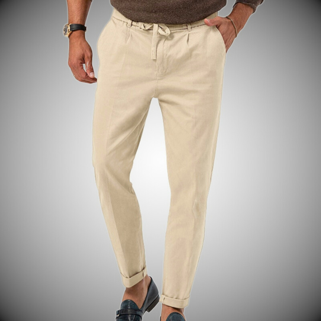 Rico - Pantalon Hommes Linen