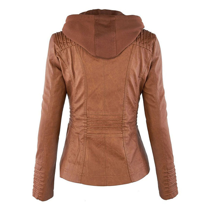 Veste en cuir Eleganza Thermal Chic