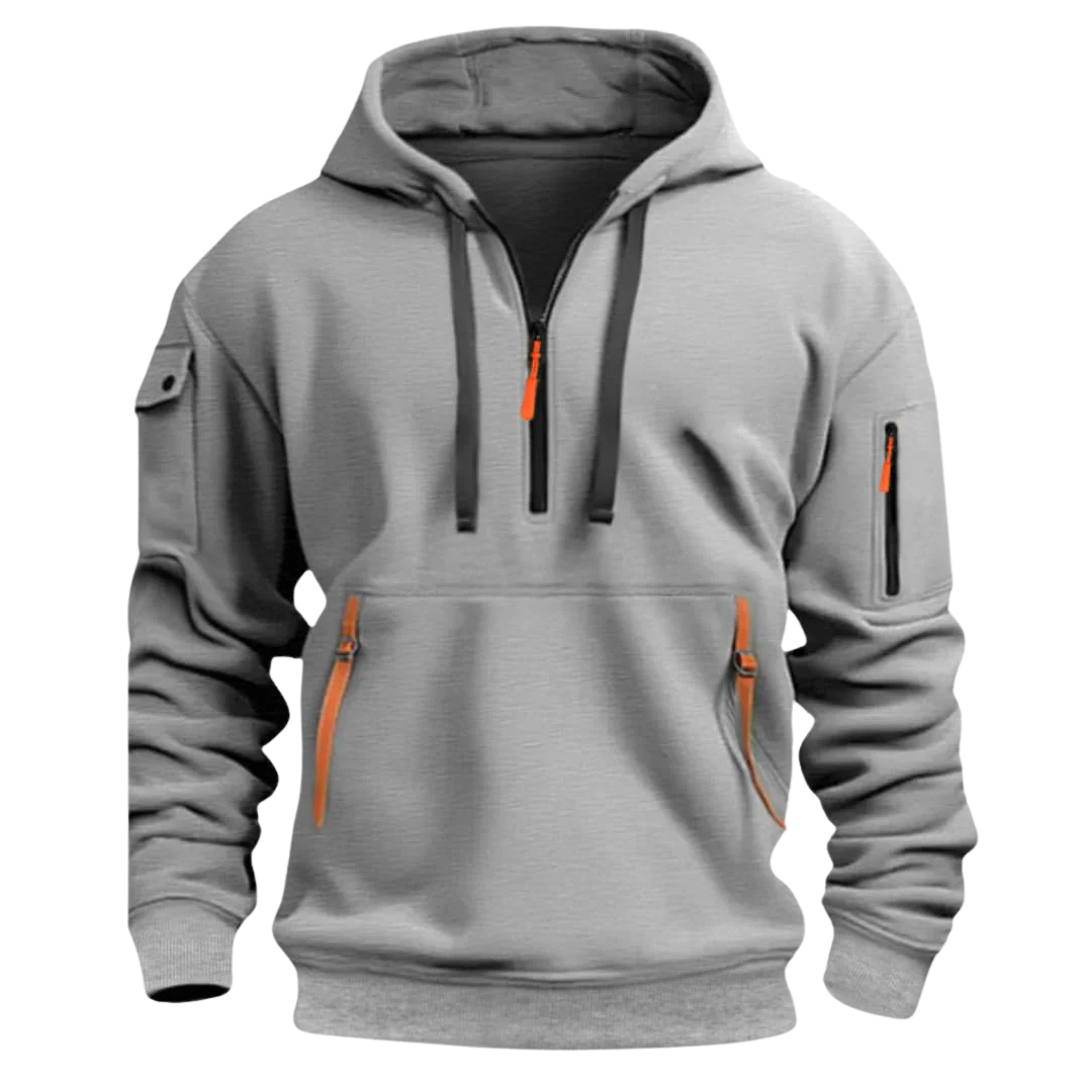 Sweat homme avec capuche et poches - Cesar