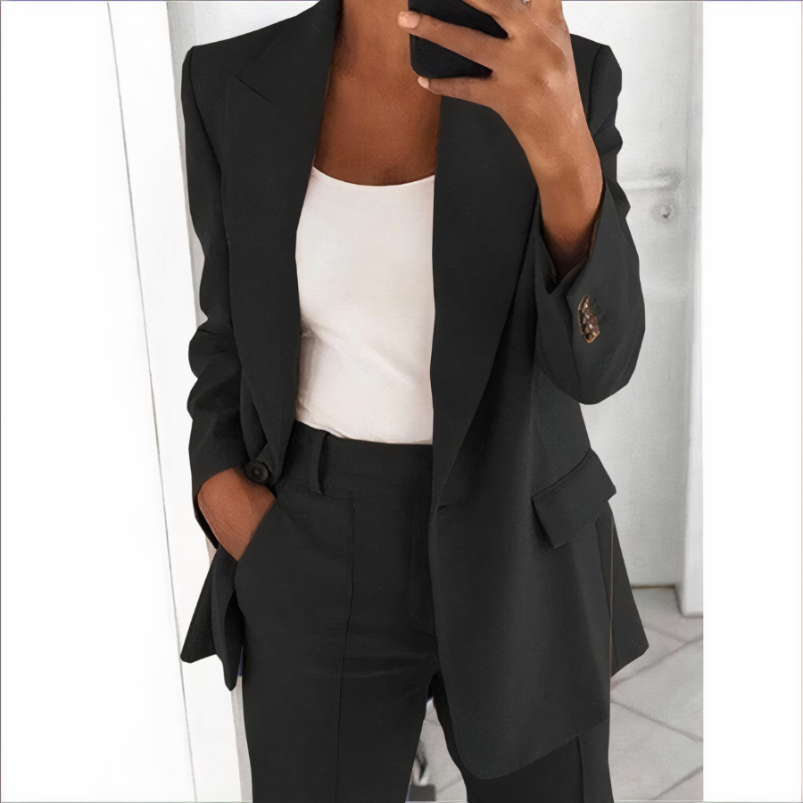 GRETCHEN - Ensemble blazer avec veste et pantalon