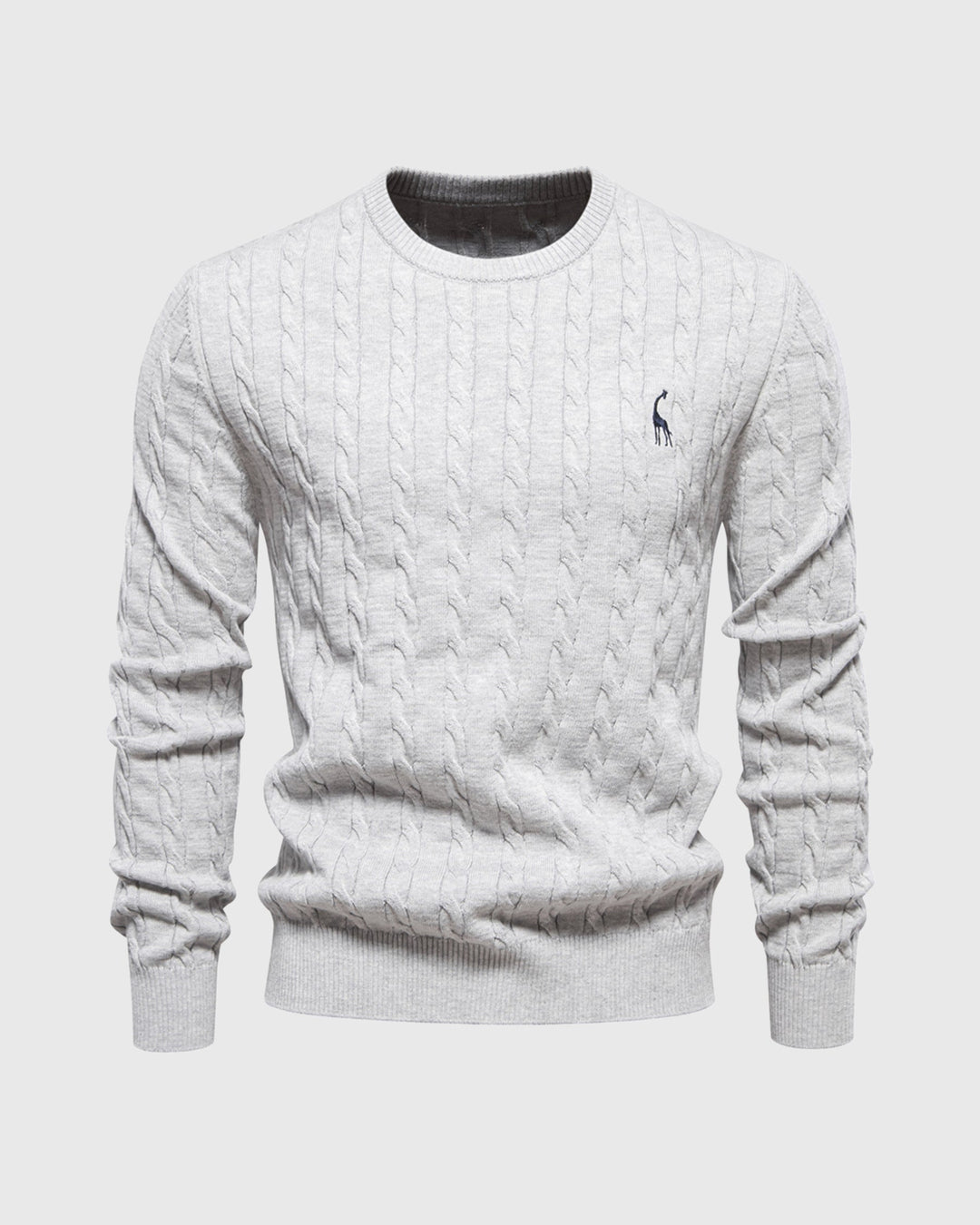 Pull en tricot tressé pour hommes - Lioren