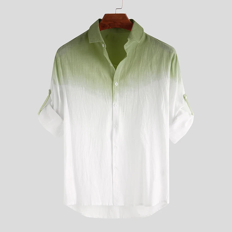 Lucianno - Premium Linen Degraded Shirt