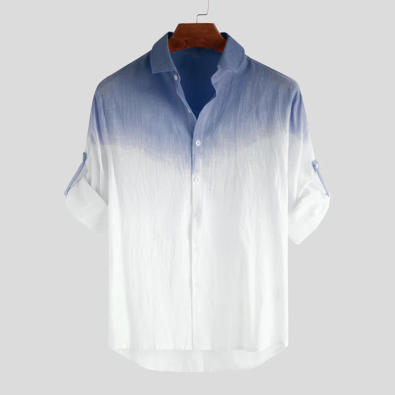 Lucianno - Premium Linen Degraded Shirt