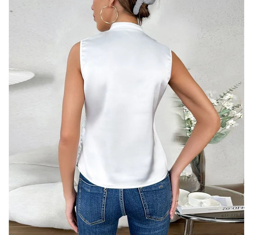 Elena - Elégant top sans manches - Intemporel, stylé & combinable de multiples façons