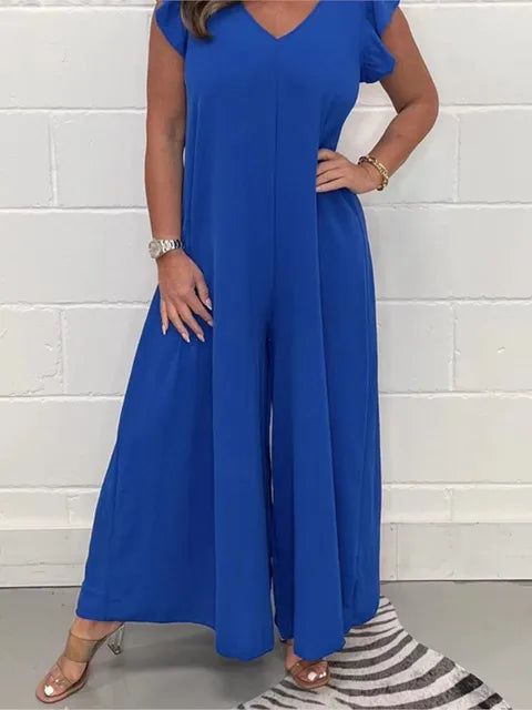 Sabrina - Combinaison à jambes larges