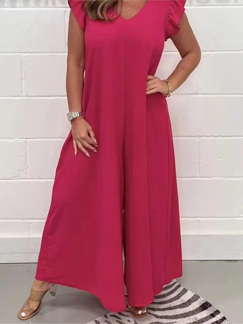 Sabrina - Combinaison à jambes larges