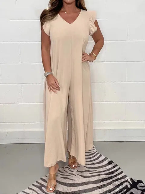 Sabrina - Combinaison à jambes larges